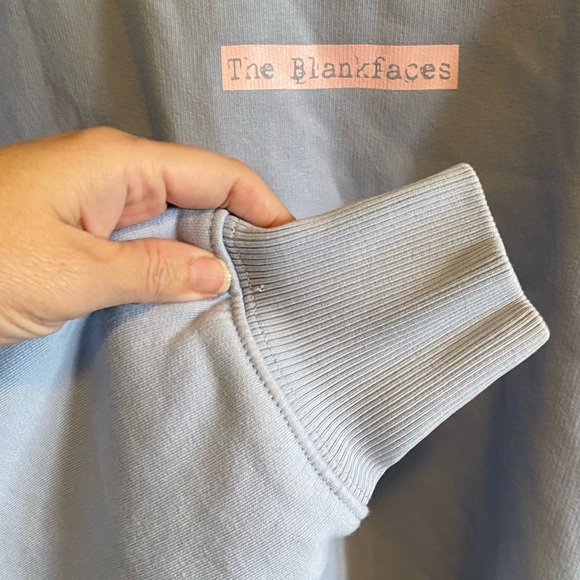 Blankfaces small oversized crew neck. Baby blue and pink - Picture 8 of 9